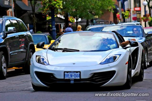 Mclaren MP4-12C spotted in Toronto, Canada