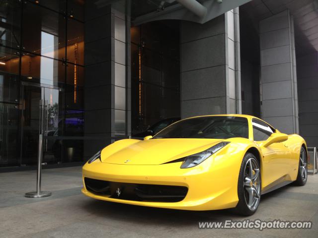 Ferrari 458 Italia spotted in Qingdao, China