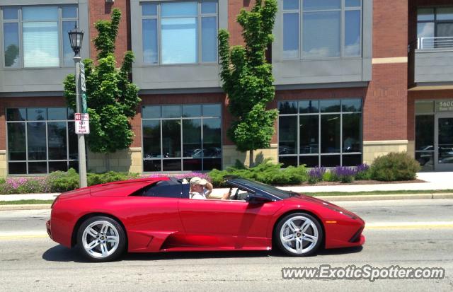 Lamborghini Murcielago spotted in Madison, Wisconsin