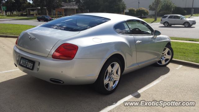 Bentley Continental spotted in Perth, Australia