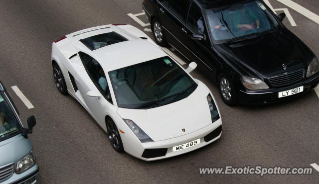 Lamborghini Gallardo spotted in Hong Kong, China