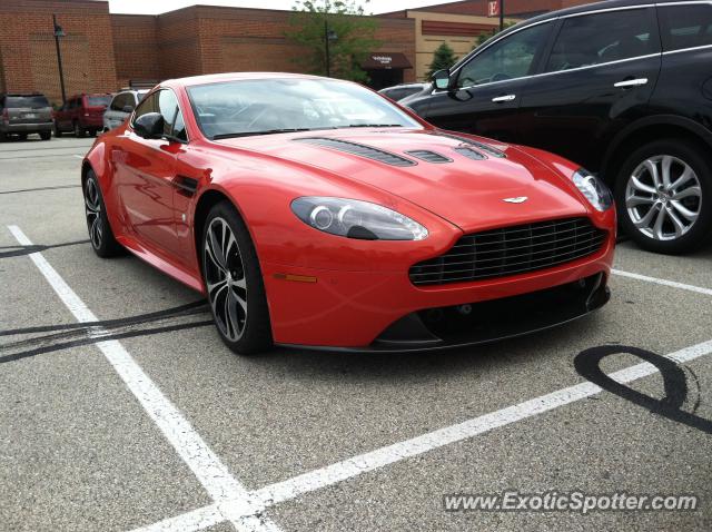 Aston Martin Vantage spotted in Carmel, Indiana