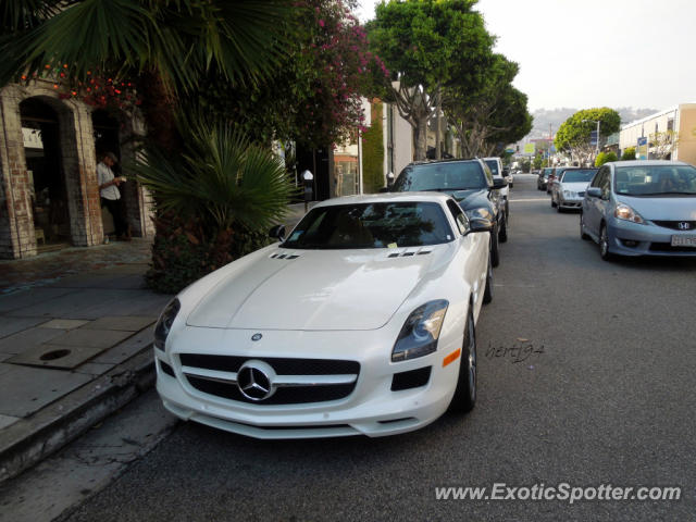 Mercedes SLS AMG spotted in Beverly Hills, California