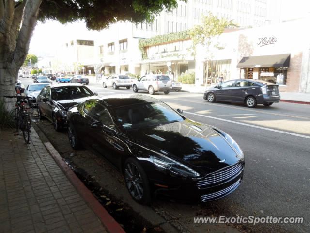 Aston Martin Rapide spotted in Beverly Hills, California