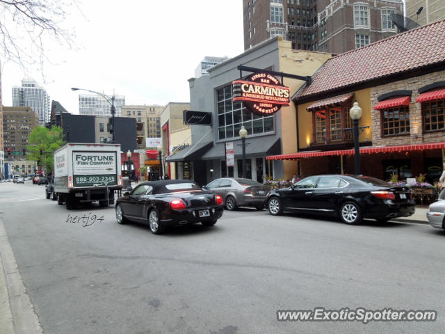 Bentley Continental spotted in Chicago, Illinois