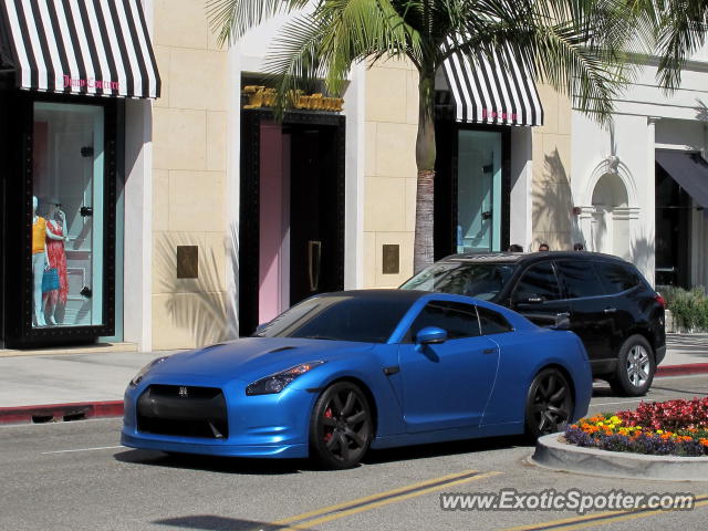 Nissan GT-R spotted in Beverly Hills, California