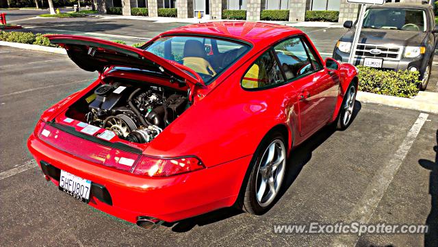 Porsche 911 spotted in Riverside, California