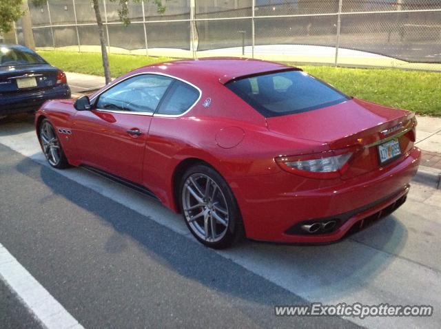 Maserati GranTurismo spotted in Jacksonville, Florida