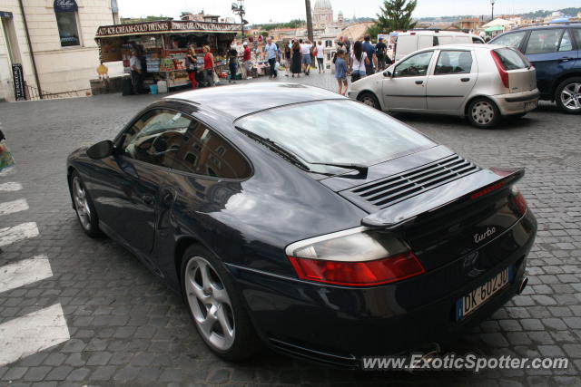 Porsche 911 Turbo spotted in Rome, Italy