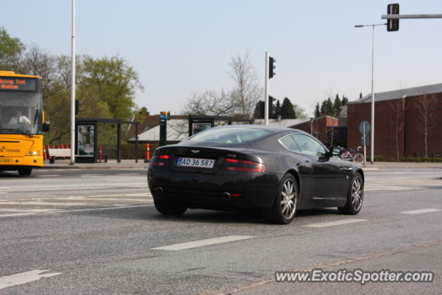 Aston Martin DB9 spotted in Copenhagen, Denmark