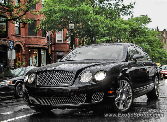 Bentley Continental spotted in Boston, Massachusetts