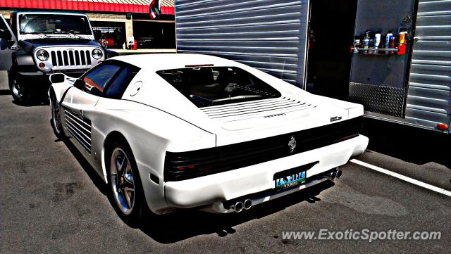 Ferrari Testarossa spotted in Fontana, California