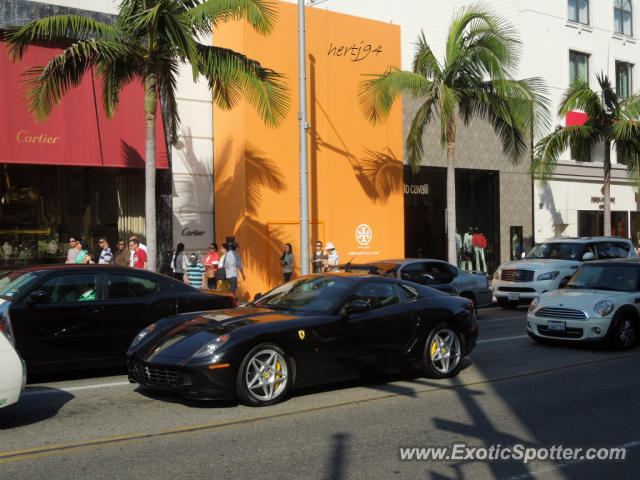 Ferrari 599GTB spotted in Beverly Hills, California