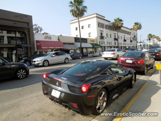 Ferrari 458 Italia spotted in Beverly Hills, California