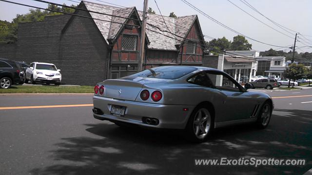 Ferrari 550 spotted in Greenwich, Connecticut