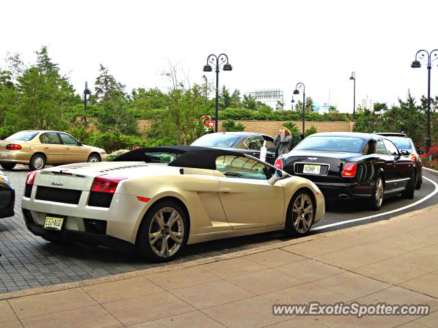 Lamborghini Gallardo spotted in Atlantic City, New Jersey