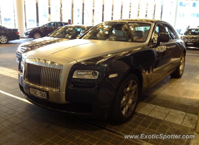 Rolls Royce Ghost spotted in Melbourne, Australia