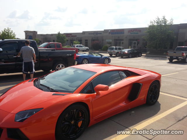 Lamborghini Aventador spotted in Bettendorf, Iowa