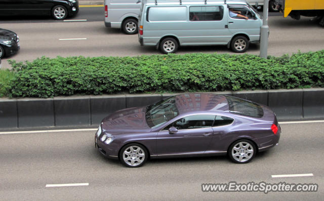 Bentley Continental spotted in Hong Kong, China