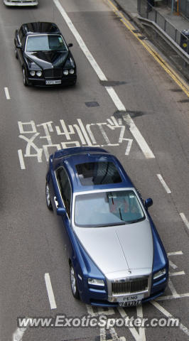 Rolls Royce Ghost spotted in Hong Kong, China