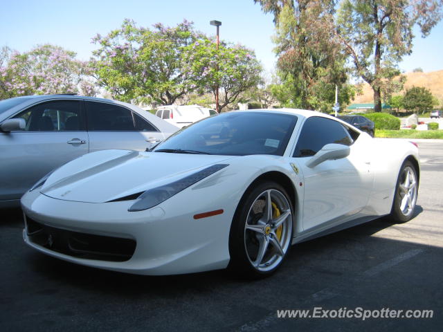 Ferrari 458 Italia spotted in City of Industry, California