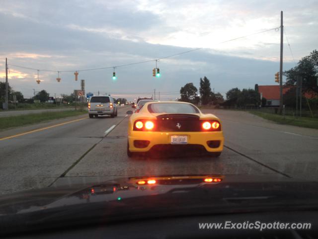 Ferrari 360 Modena spotted in Holland, Michigan