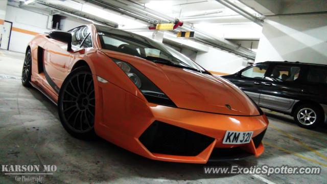 Lamborghini Gallardo spotted in Hong Kong, China