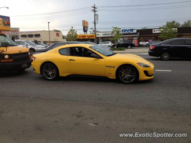 Maserati GranTurismo spotted in Brooklyn, New York