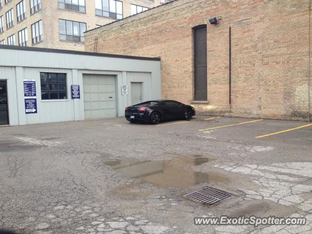 Lamborghini Gallardo spotted in Toronto, Canada