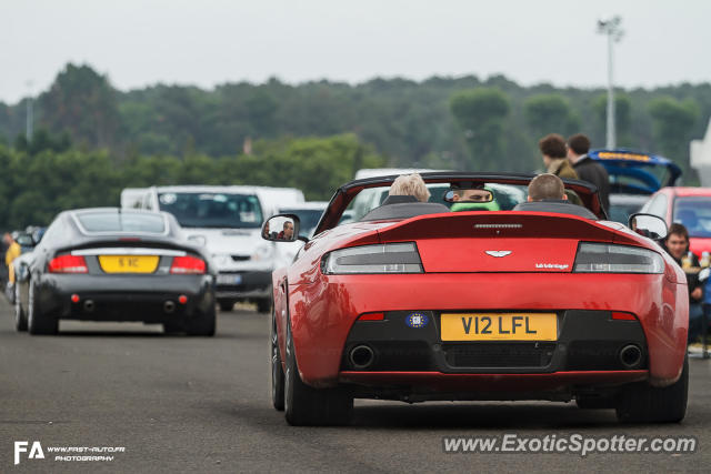 Aston Martin Vantage spotted in Le Mans, France