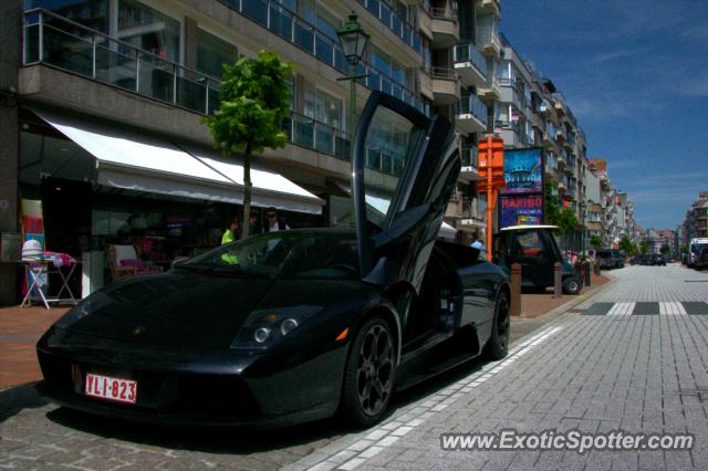 Lamborghini Murcielago spotted in Knokke, Belgium