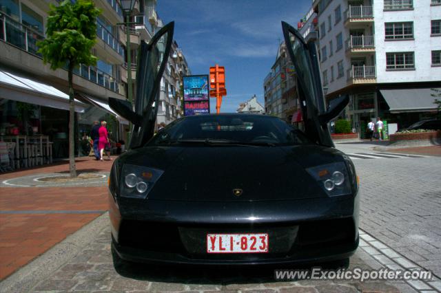 Lamborghini Murcielago spotted in Knokke, Belgium