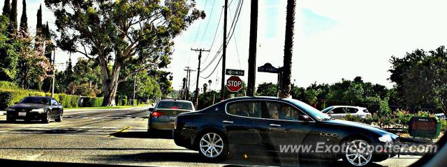 Maserati Quattroporte spotted in Riverside, California