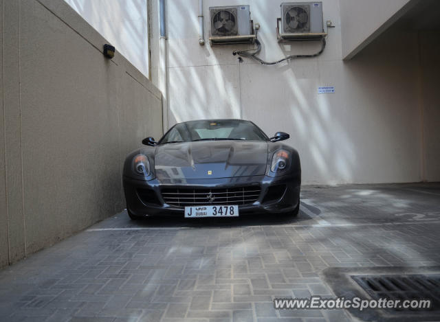 Ferrari 599GTB spotted in Dubai, United Arab Emirates