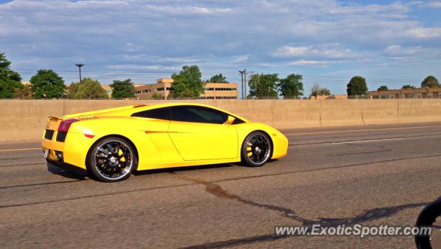 Lamborghini Gallardo spotted in Centennial, Colorado