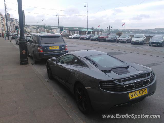 Mclaren MP4-12C spotted in Douglas, United Kingdom