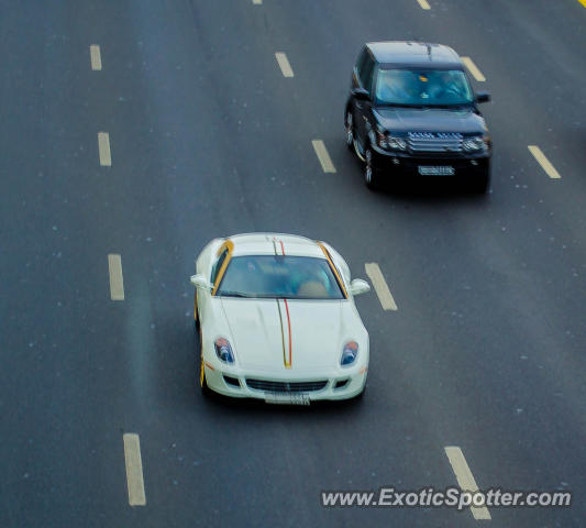 Ferrari 599GTB spotted in Dubai, United Arab Emirates