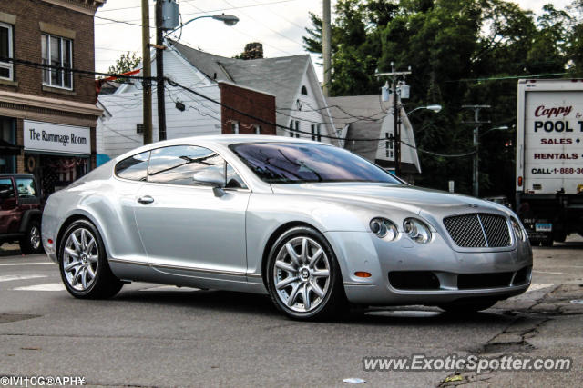 Bentley Continental spotted in Old Greenwich, Connecticut