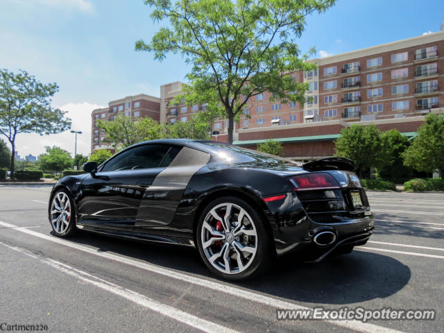 Audi R8 spotted in Edgewater, New Jersey