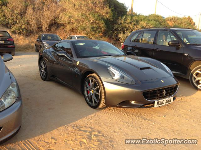 Ferrari California spotted in Quinta do Lago, Portugal