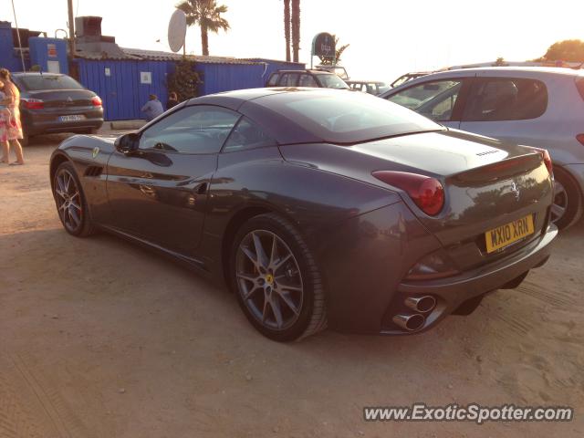 Ferrari California spotted in Quinta do Lago, Portugal