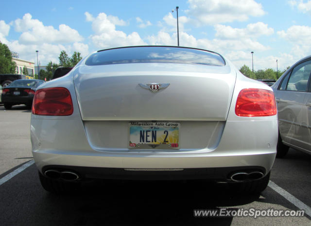 Bentley Continental spotted in Columbus, Ohio