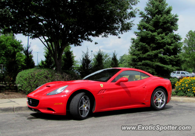 Ferrari California spotted in Columbus, Ohio