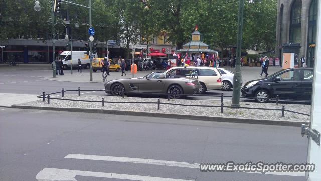 Mercedes SLS AMG spotted in Berlin, Germany