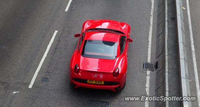 Ferrari California spotted in Hong Kong, China