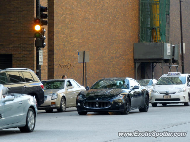 Maserati GranTurismo spotted in Chicago, Illinois