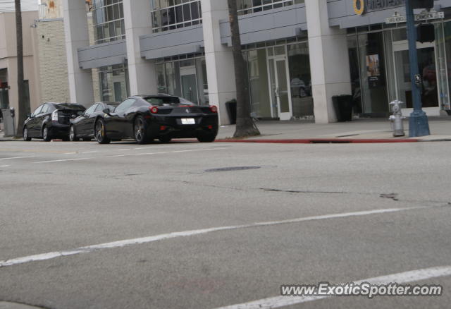 Ferrari 458 Italia spotted in Beverly Hills, California