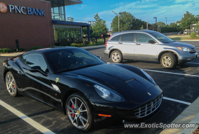 Ferrari California spotted in Glendale, Wisconsin