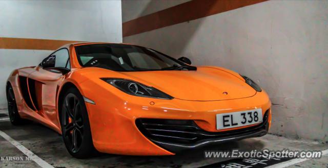 Mclaren MP4-12C spotted in Hong Kong, China