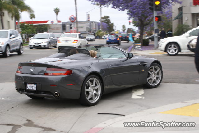 Aston Martin Vantage spotted in La Jolla, California